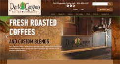 Desktop Screenshot of darkcanyon-coffee.com